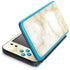 Gold and White Marble Nintendo 2DS XL (2017) Skin